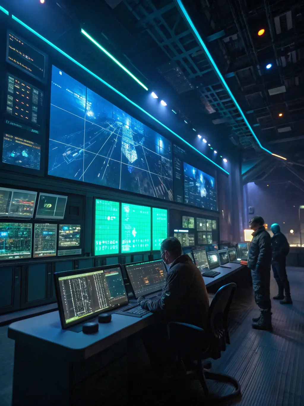 An image depicting automated testing processes, with visual representations of test results and quality metrics, showcasing the company's commitment to quality assurance.